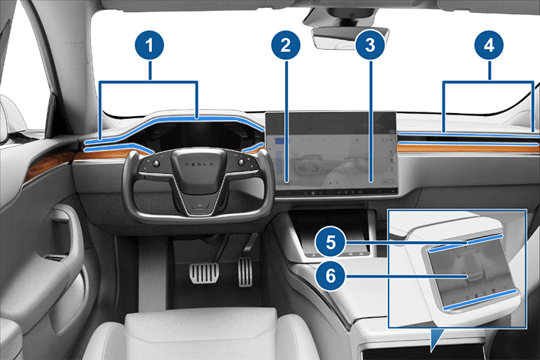 Tesla Cybertruck interior