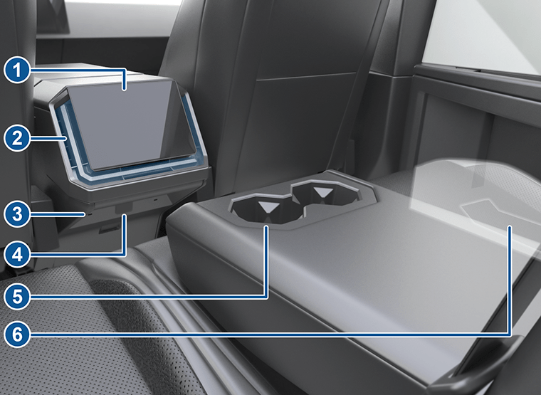 Tesla Cybertruck interior