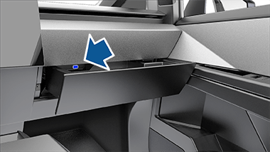 Tesla Cybertruck interior