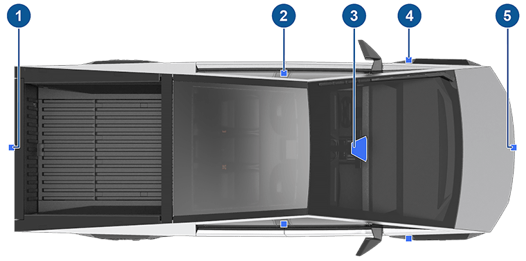 Tesla Cybertruck interior