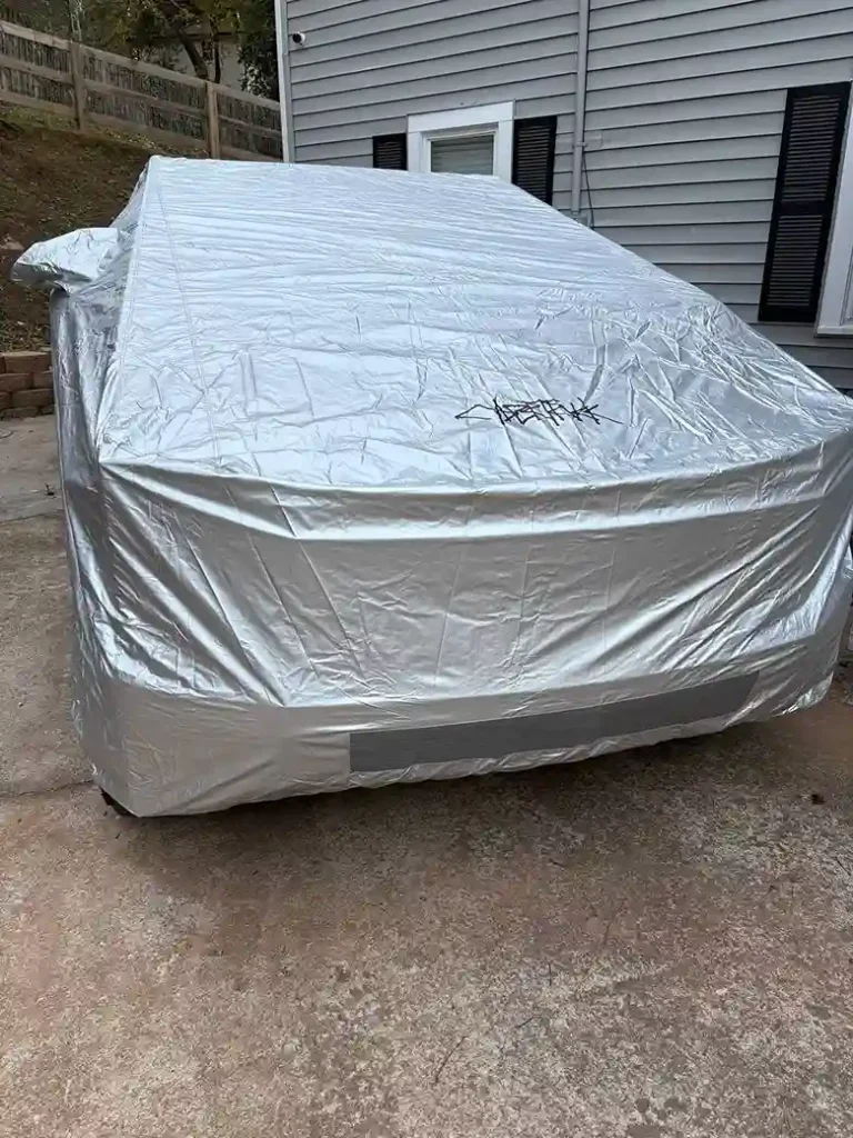cybertruck cover front