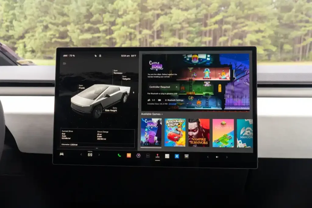 Tesla Cybertruck Interior Features Amazing 2026 47 tesla cybertruck interior touchscreen games
