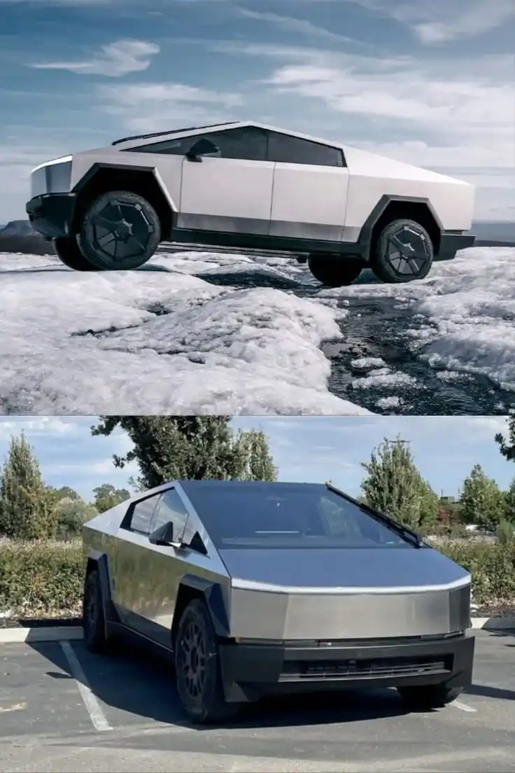 Tesla cybertruck australia, rough drive